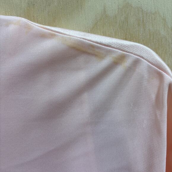 Vintage Vanity Fair Pink Nylon Nightgown & Robe Set Size 40 Peignoir Lace USA - Picture 3 of 6